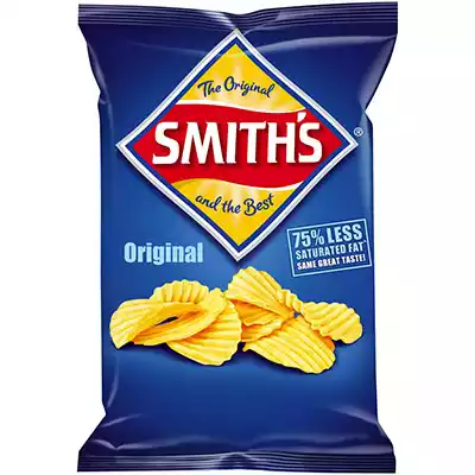 Picture of SMITHS CRISPS CRINKLE CUT ORIGINAL 170G