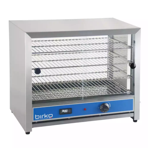 Picture of BIRKO PIE WARMER FITS 100 PIES STAINLESS STEEL WITH GLASS DOORS