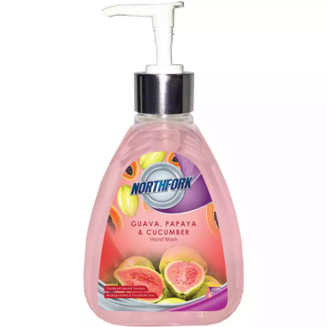 Picture of NORTHFORK LIQUID HANDWASH 250ML GUAVA PAPAYA AND CUCUMBER