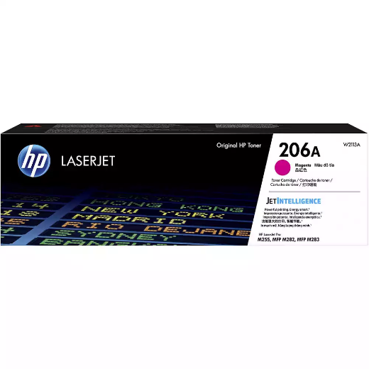 Picture of HP W2113A 206A TONER CARTRIDGE MAGENTA