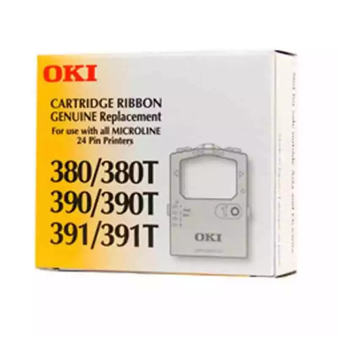 Picture of OKI 380/390/391 PRINTER RIBBON BLACK