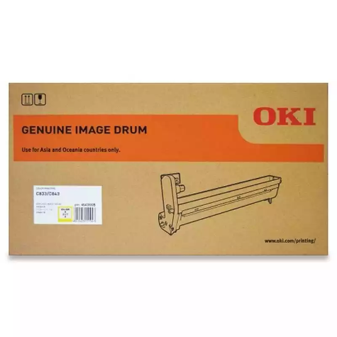 Picture of OKI C833N DRUM UNIT YELLOW