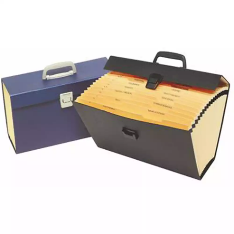 Picture of MARBIG CARRY FILE A-Z INDEX 390 X 250 X 130MM ASSORTED