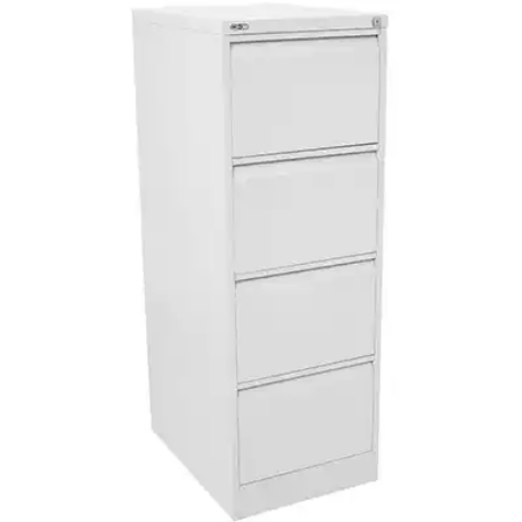 Picture of GO STEEL FILING CABINET 4 DRAWERS 460 X 620 X 1321MM WHITE CHINA