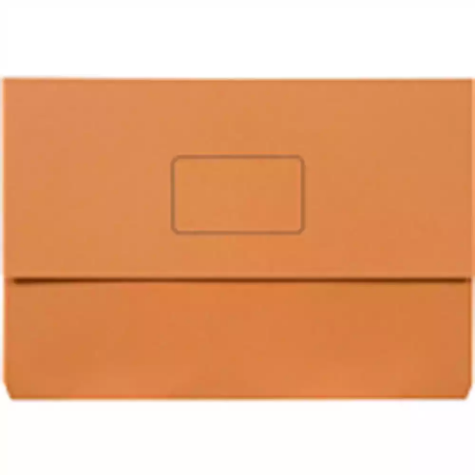 Picture of MARBIG SLIMPICK DOCUMENT WALLET FOOLSCAP ORANGE