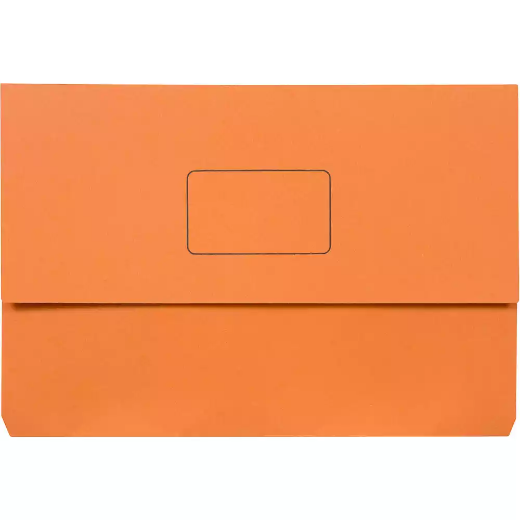 Picture of MARBIG SLIMPICK DOCUMENT WALLET FOOLSCAP ORANGE