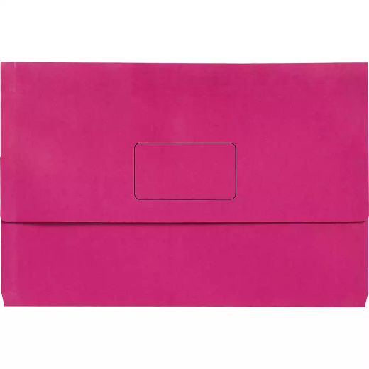 Picture of INITIATIVE DOCUMENT WALLET 345 X 225MM PINK PACK 50