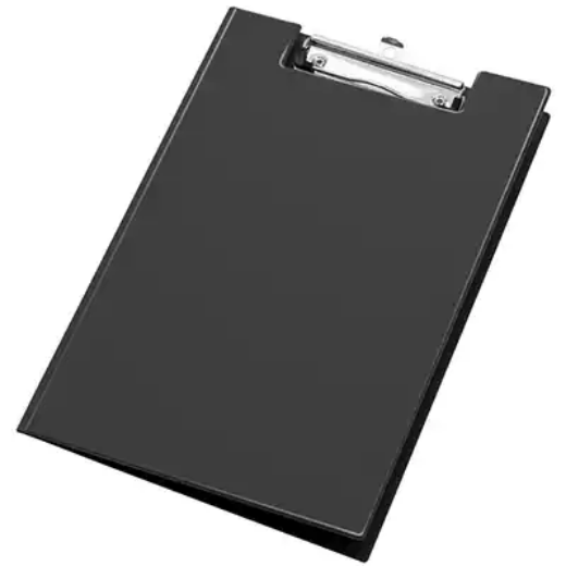 Picture of BANTEX CLIPFOLDER PVC A4 BLACK