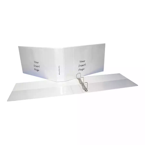 Picture of INITIATIVE INSERT RING BINDER 3D 50MM A4 WHITE