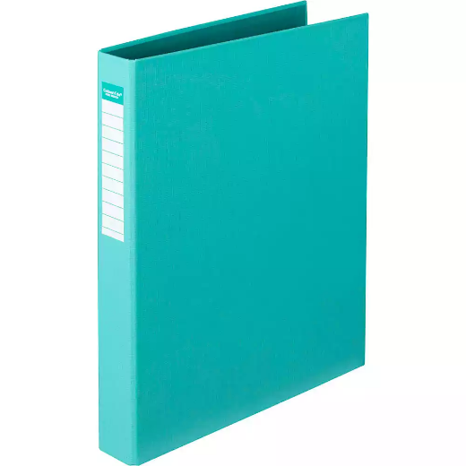 Picture of COLOURHIDE RING BINDER PE 2D 25MM A4 AQUA