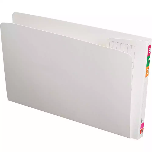 Picture of AVERY 165720 FULLVUE WHITE FILE 30MM GUSSET FOOLSCAP WHITE BOX 100