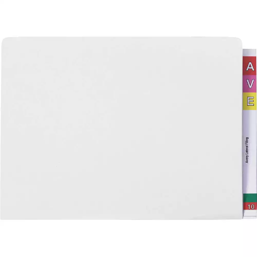 Picture of AVERY 46501 LATERAL FILE FOOLSCAP WHITE PACK 15