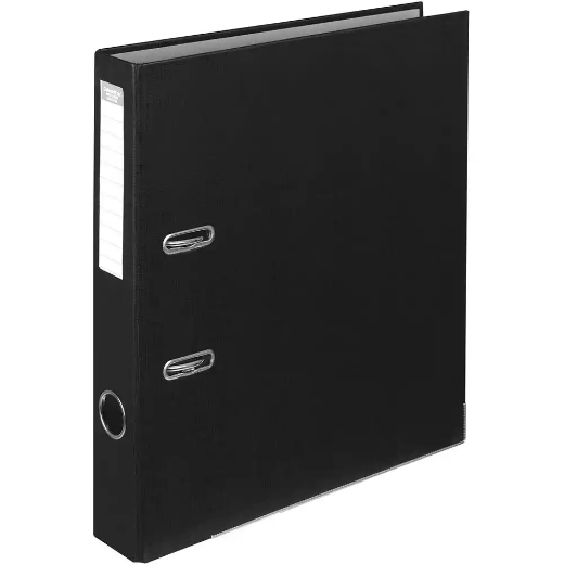 Picture of COLOURHIDE HALF LEVER ARCH FILE 50MM A4 BLACK