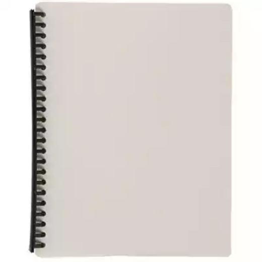 Picture of MARBIG DISPLAY BOOK REFILLABLE 20 POCKET A4 GREY