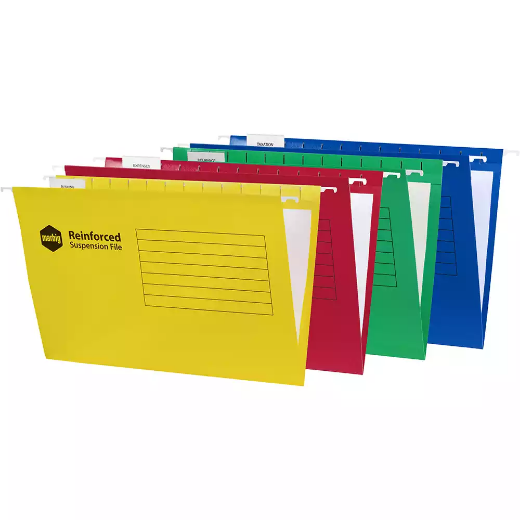 Picture of MARBIG SUSPENSION FILES FOOLSCAP ASSORTED BOX 25