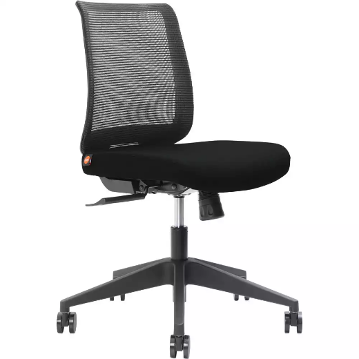 Picture of BRINDIS TASK CHAIR LOW MESH BACK NYLON BASE ONYX