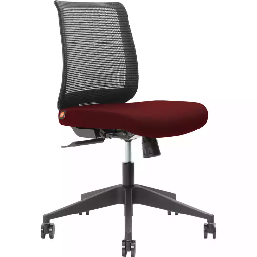 Picture of BRINDIS TASK CHAIR LOW MESH BACK NYLON BASE SCARLET