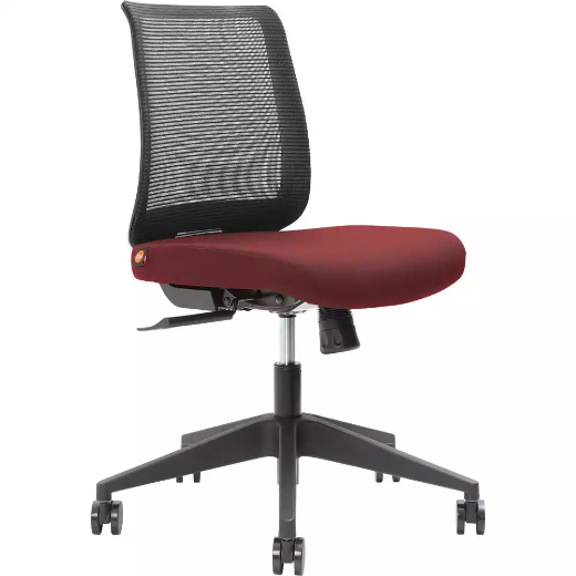 Picture of BRINDIS TASK CHAIR LOW MESH BACK NYLON BASE POMEGRANITE