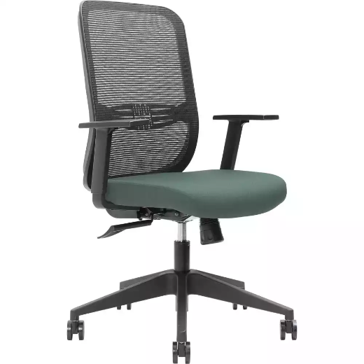 Picture of BRINDIS TASK CHAIR HIGH MESH BACK NYLON BASE ARMS TEAL