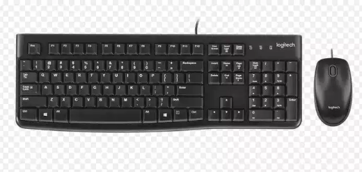 Picture of LOGITECH MK120 WIRED KEYBOARD AND MOUSE COMBO BLACK