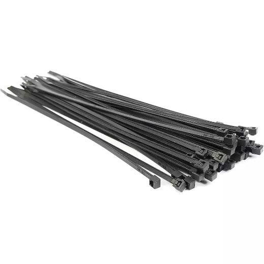 Picture of ADAPTEX CABLE TIES 200MM X 4.8MM BLACK PACK 100