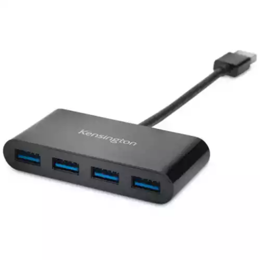 Picture of KENSINGTON UH4000 4-PORT HUB USB-A 3.0 BLACK