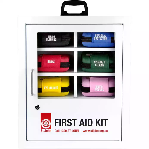 Picture of ST JOHN WORKPLACE MODULAR WALLMOUNT FIRST AID KIT