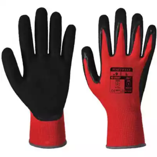 Picture of PORTWEST A641 RED CUT 1 GLOVE L