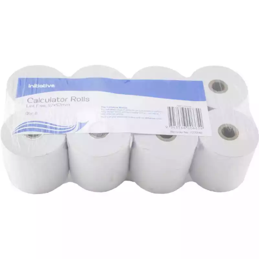 Picture of INITIATIVE CALCULATOR ROLL LINT FREE 57 X 57 X 11.5MM PACK 8