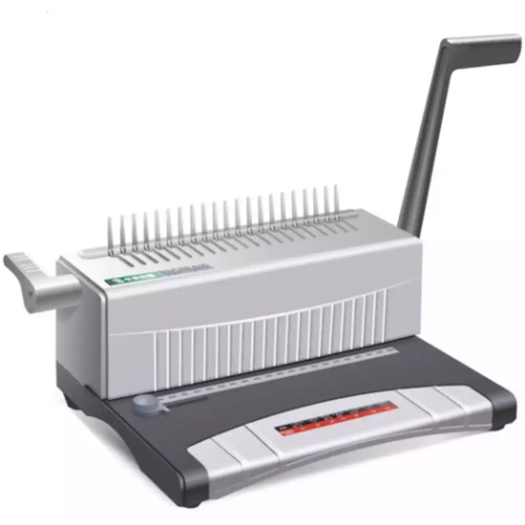 Picture of QUPA S60 MANUAL BINDING MACHINE PLASTIC COMB GREY