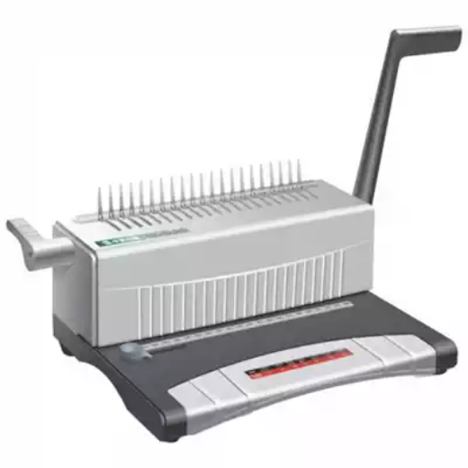 Picture of QUPA S60 MANUAL BINDING MACHINE PLASTIC COMB GREY