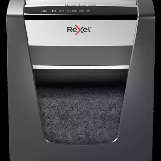 Picture of REXEL MOMENTUM X420 MANUAL FEED CROSS CUT SHREDDER