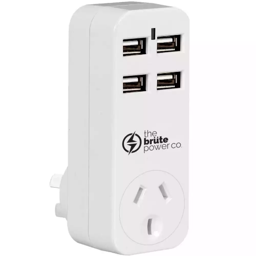 Picture of THE BRUTE POWER CO ADAPTOR 1 OUTLET WITH 4 USB PORTS