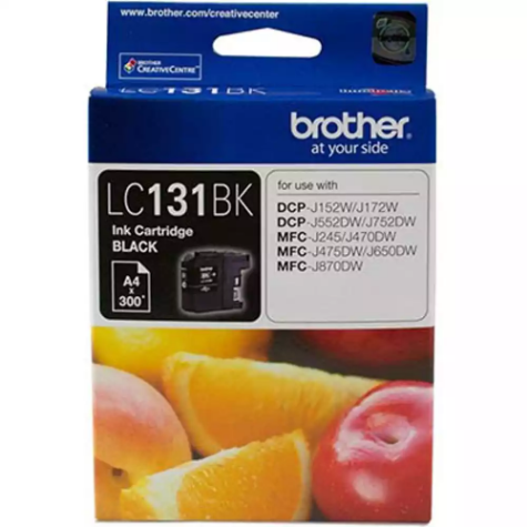 Picture of BROTHER LC131BK INK CARTRIDGE BLACK