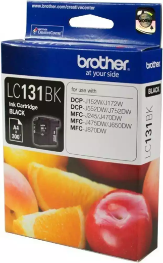 Picture of BROTHER LC131BK INK CARTRIDGE BLACK