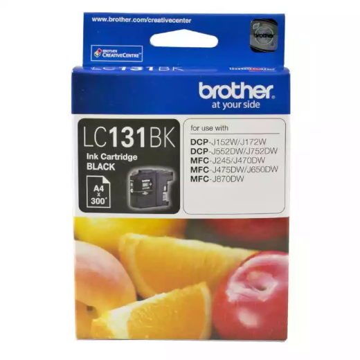 Picture of BROTHER LC131BK INK CARTRIDGE BLACK