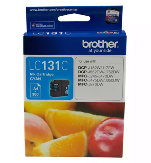 Picture of BROTHER LC131C INK CARTRIDGE CYAN