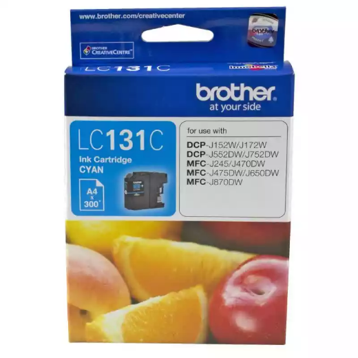 Picture of BROTHER LC131C INK CARTRIDGE CYAN