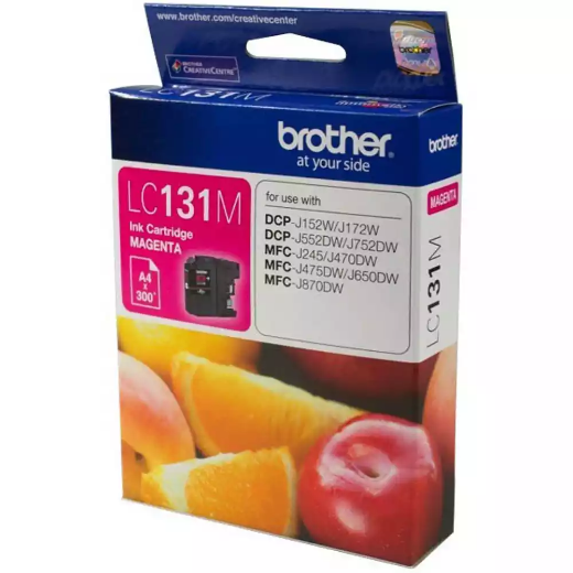 Picture of BROTHER LC131M INK CARTRIDGE MAGENTA