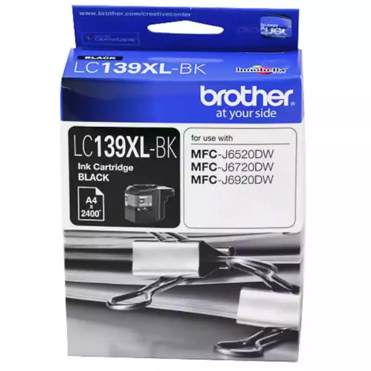 Picture of BROTHER LC139XLBK INK CARTRIDGE HIGH YIELD BLACK