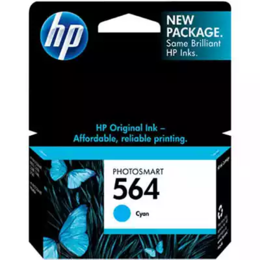 Picture of HP CB318WA 564 INK CARTRIDGE CYAN