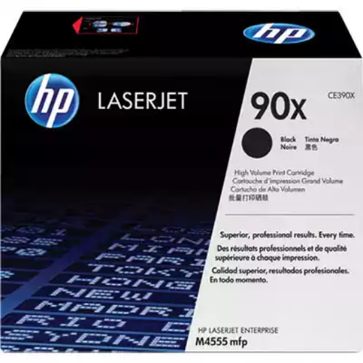 Picture of HP CE390X 90X TONER CARTRIDGE HIGH YIELD BLACK