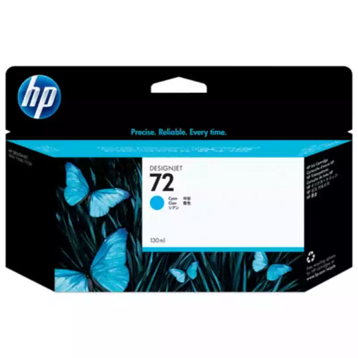 Picture of HP C9371A 72 INK CARTRIDGE CYAN