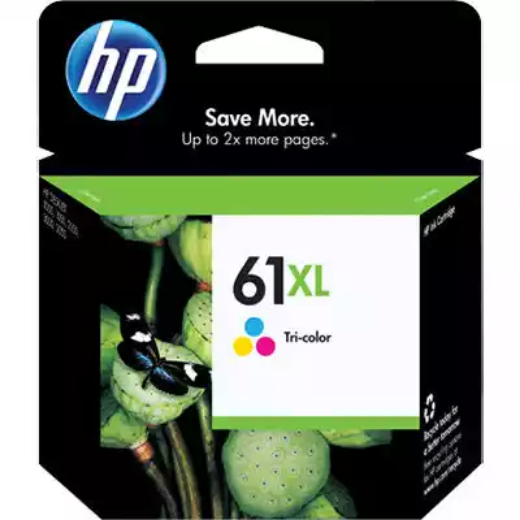 Picture of HP CH564WA 61XL INK CARTRIDGE HIGH YIELD TRI COLOUR PACK CYAN/MAGENTA/YELLOW