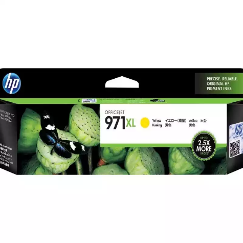 Picture of HP CN628AA 971XL INK CARTRIDGE HIGH YIELD YELLOW