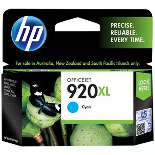 Picture of HP CD972AA 920XL INK CARTRIDGE HIGH YIELD CYAN