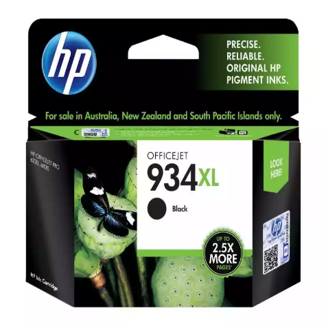 Picture of HP C2P23AA 934XL INK CARTRIDGE HIGH YIELD BLACK