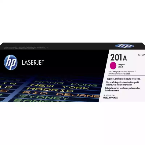 Picture of HP CF403A 201A TONER CARTRIDGE MAGENTA