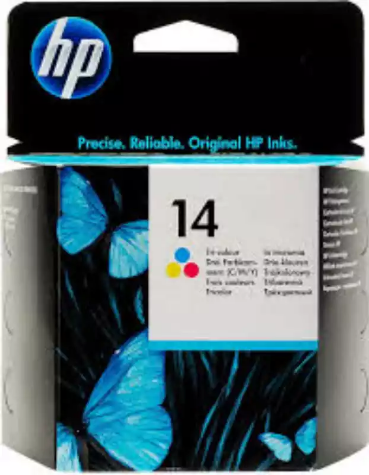 Picture of HP C5010DA 14 INK CARTRIDGE TRI COLOUR PACK CYAN/MAGENTA/YELLOW