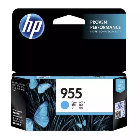 Picture of HP L0S51AA 955 INK CARTRIDGE CYAN